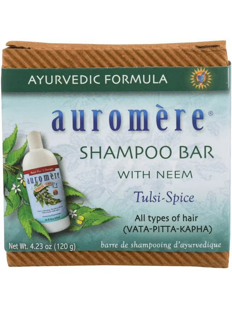 ** 12 PACK ** Auromere, Shampoo Bar with Neem, 4.23 oz