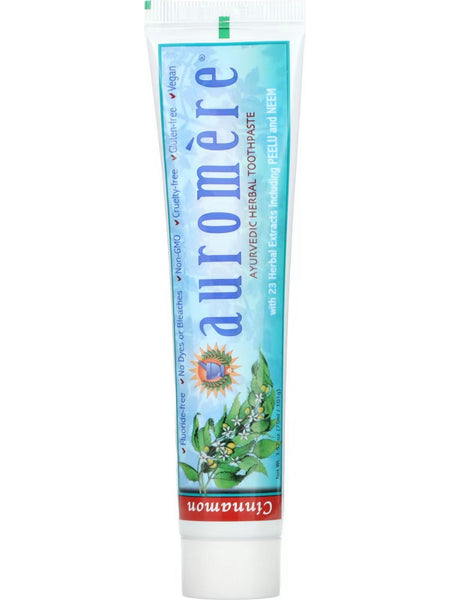 ** 12 PACK ** Auromere, Cinnamon Ayurvedic Toothpaste, 3.57 oz