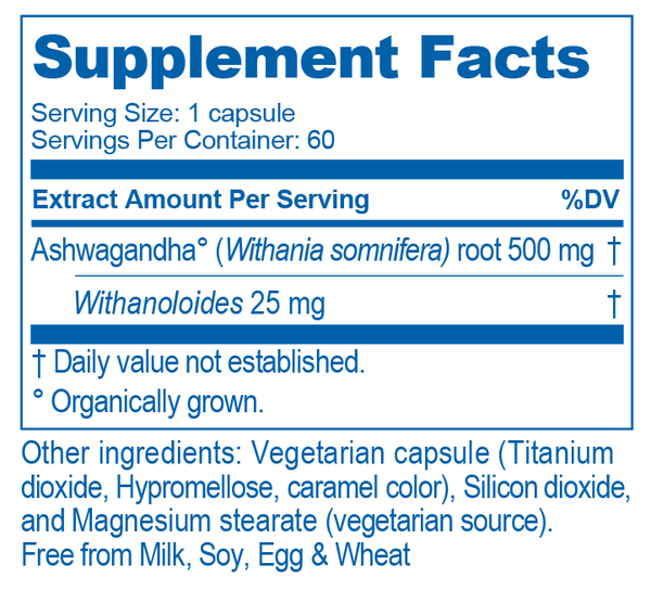 Ayush Herbs, Ashwagandha, 60 vcaps