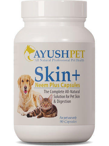 Ayush Herbs, Pet Neem Plus, 90 vcaps 