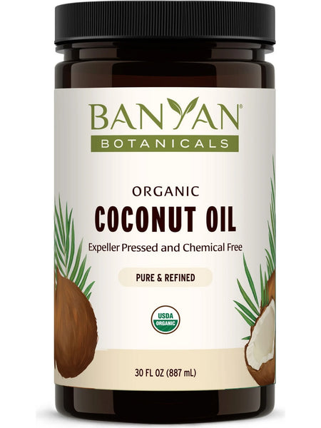 Banyan Botanicals, Coconut Oil, 30 fl oz