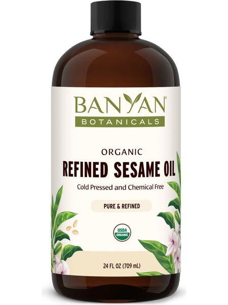 Banyan Botanicals, Refined Sesame Oil, 24 fl oz