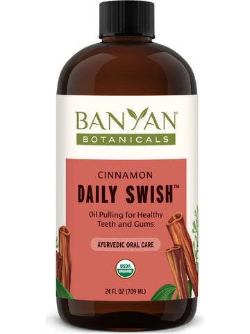 Banyan Botanicals, Daily Swish, Cinnamon, 24 fl oz