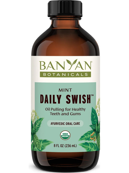 Banyan Botanicals, Daily Swish, Mint, 8 fl oz