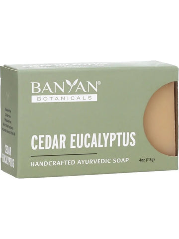 Banyan Botanicals, Cedar Eucalyptus Soap, 4 oz Bar