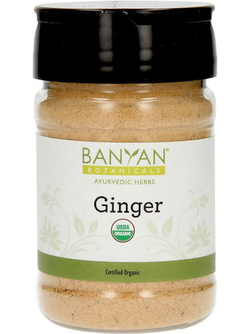 Banyan Botanicals, Ginger Powder, spice jar