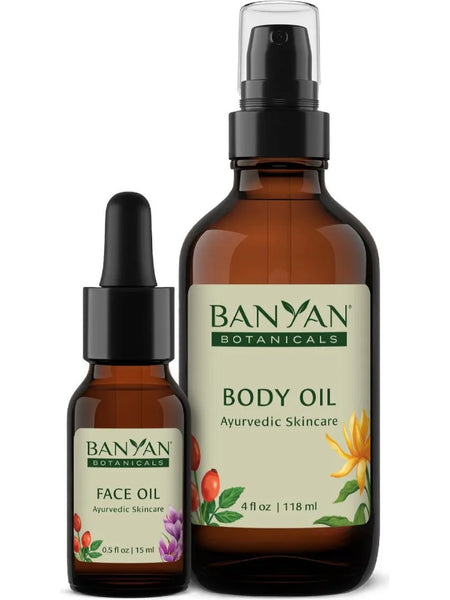 Banyan Botanicals, Glowing Face and Body Bundle