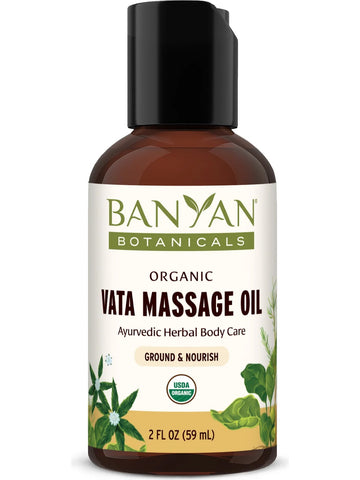 Banyan Botanicals, Vata Massage Oil, Organic, 2 fl oz