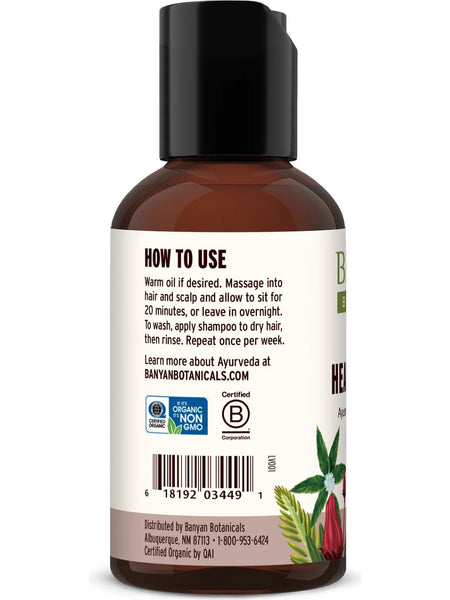 Banyan Botanicals, Healthy Hair Oil, Organic, 2 fl oz