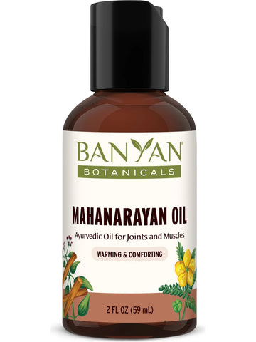 Banyan Botanicals, Mahanarayan Oil, Organic, 2 fl oz