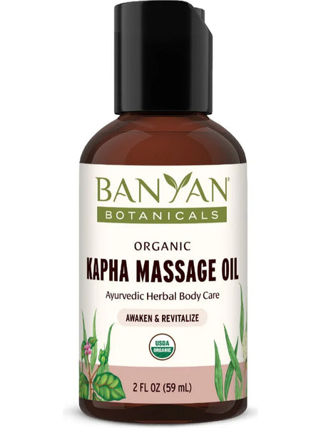 Banyan Botanicals, Kapha Massage Oil, Organic, 2 fl oz