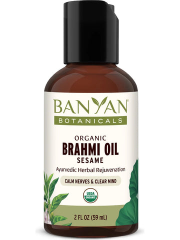 Banyan Botanicals, Brahmi Oil (Sesame), Organic, 2 fl oz