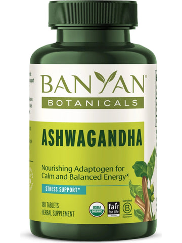 Banyan Botanicals, Ashwagandha, 180 ct