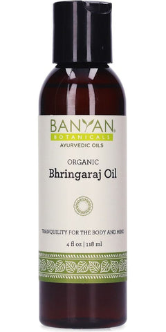 Bhringaraj Oil, Organic, 4 fl oz, Banyan Botanicals