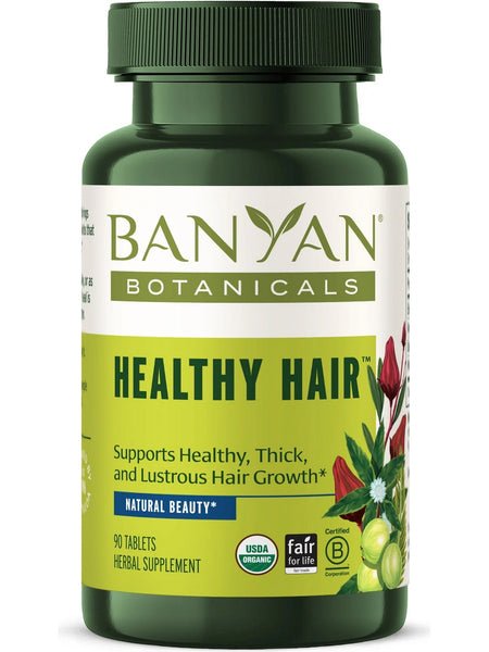 Banyan Botanicals, Healthy Hair, 90 ct