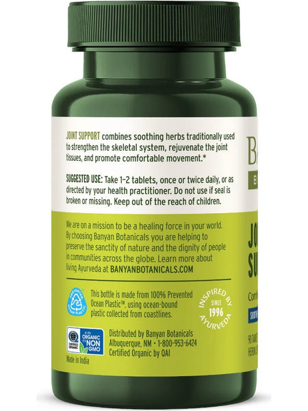 Banyan Botanicals, Joint Support, 90 ct