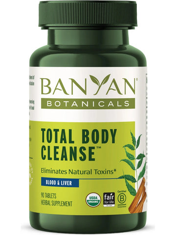 Banyan Botanicals, Total Body Cleanse, 90 tabs