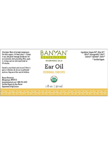 Banyan Botanicals, Ear Oil, 1 fl oz