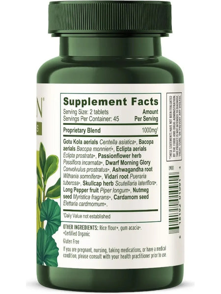 Banyan Botanicals, Mental Clarity, 90 ct