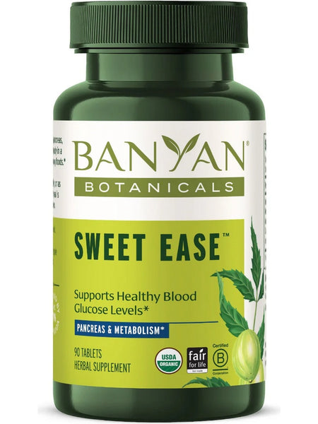 Banyan Botanicals, Sweet Ease, 90 ct