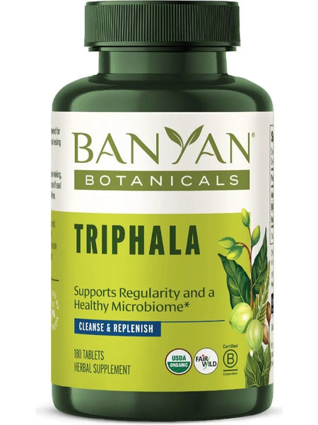 Banyan Botanicals, Triphala, ECONOMY SIZE, 180 tabs