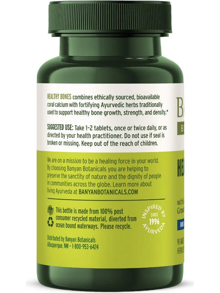 Banyan Botanicals, Healthy Bones, 90 tabs