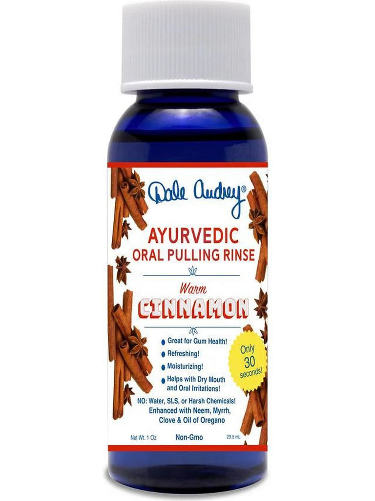 Dale Audrey, Ayurvedic Oral Pulling Rinse, Cinnamon, 1 oz