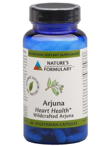 Arjuna, 60 veg ct, Nature's Formulary