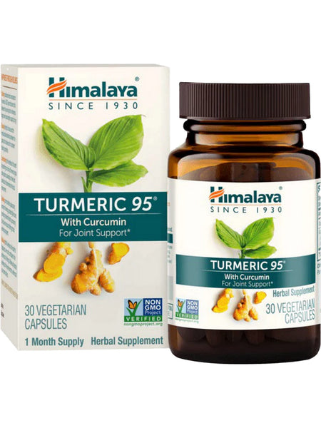 ** 6 PACK ** Himalaya Herbal Healthcare, Turmeric 95, 30 Vegetarian Capsules