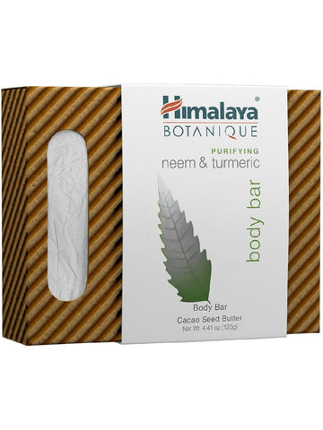 Neem & Turmeric Cleansing Bar, 125 gm, Himalaya Herbal Healthcare