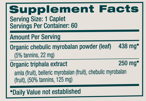 Himalaya Herbal Healthcare, Triphala, 60 ct