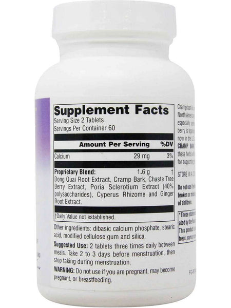 Planetary Herbals, Cramp Bark Comfort™ 800 mg, 120 Tablets