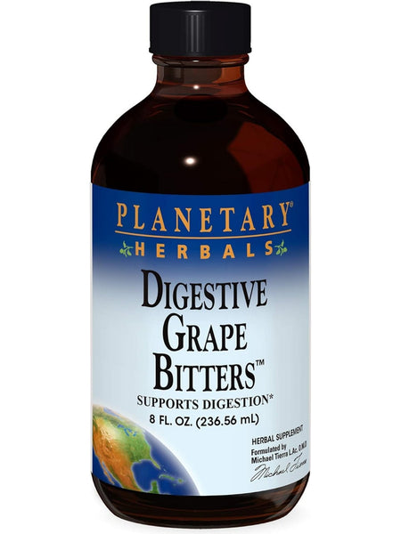 Planetary Herbals, Digestive Grape Bitters, 8 oz