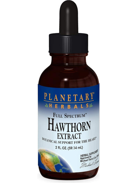 Planetary Herbals, Hawthorn Extract, Full Spectrum, 2 fl oz