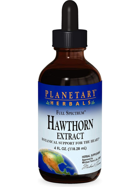 Planetary Herbals, Hawthorn liquid Extract Full Spectrum, 4 oz