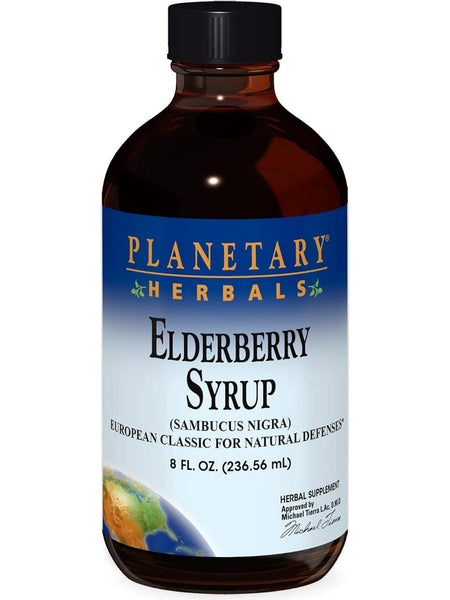 Planetary Herbals, Elderberry Syrup, 8 oz