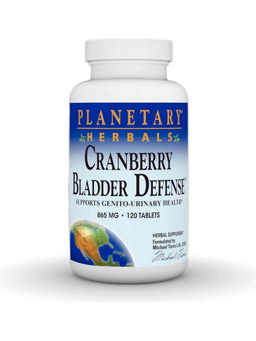 Planetary Herbals, Cranberry Bladder Defense, 120 ct