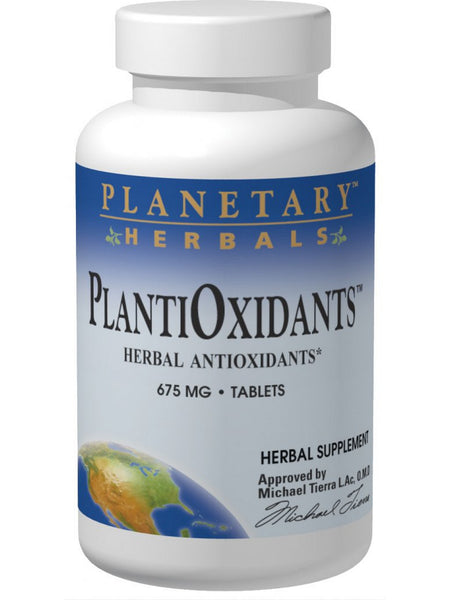 Planetary Herbals, PlantiOxidants™ 655 mg, 60 Tablets