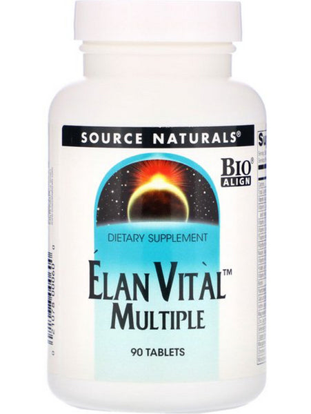 Source Naturals, Elan Vital™ Multiple, 90 tablets