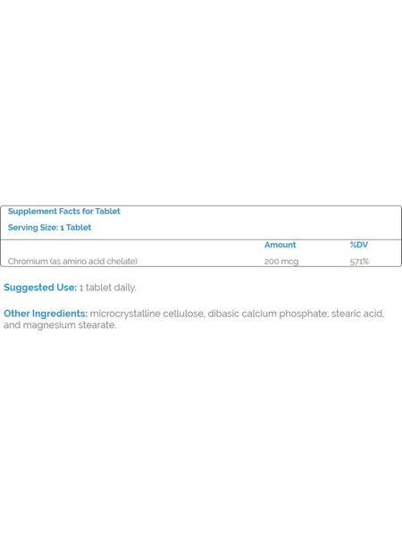 Source Naturals, Chromium 200 mcg, 100 tablets