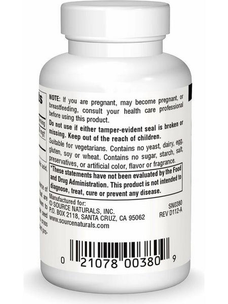 Source Naturals, Grape Seed Extract, Proanthodyn™ 200 mg, 30 tablets