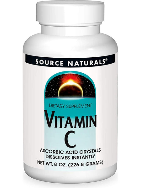 Source Naturals, Vitamin C, Ascorbic Acid Crystals, 8 oz