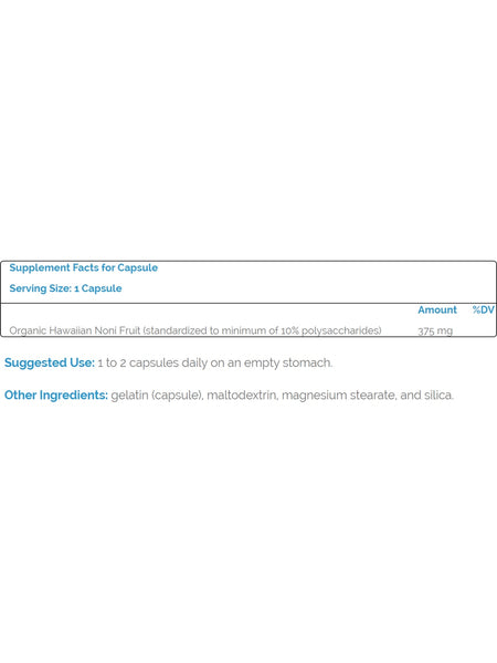 Source Naturals, Hawaiian Noni 375 mg, 30 capsules