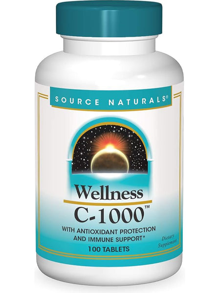 Source Naturals, Wellness C 1000, 100 ct