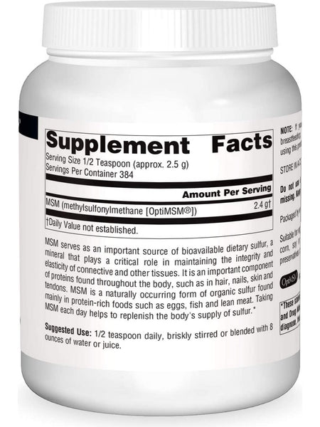 Source Naturals, MSM (Methylsulfonylmethane), 35 oz