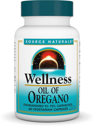 Source Naturals, Wellness Oil of Oregano, 60 ct