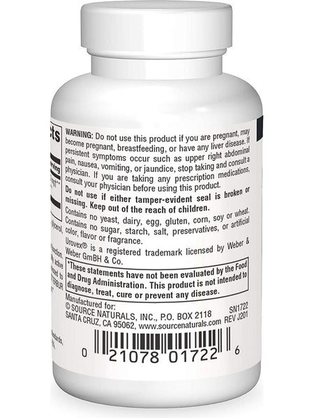 Source Naturals, Urovex® Butterbur Extract, 12 softgels