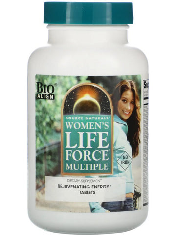 Source Naturals, Women's Life Force® Multiple, No Iron, 45 tablets