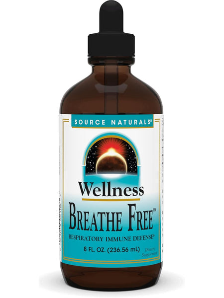 Source Naturals, Wellness Breathe Free Syrup, 8 fl oz