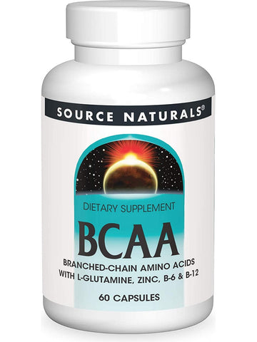 Source Naturals, BCAA Branched-Chain Amino Acids 733 mg, 60 capsules